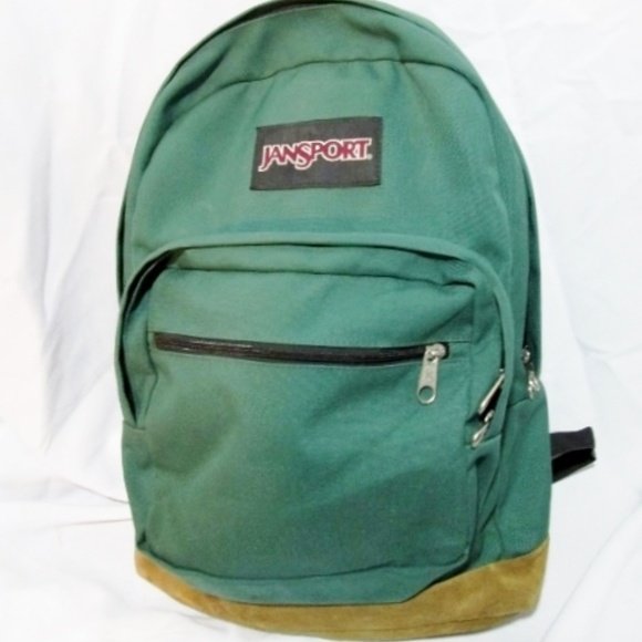 hunter green jansport backpack